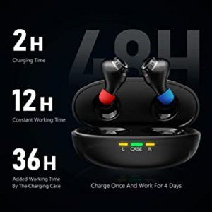 CAKOSSY Newest Rechargeable Hearing Aids For Seniors & Adults with Auto Power